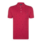 Orson Short Sleeve Polo Shirt // Bordeaux (XS)
