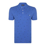 Bradford Short Sleeve Polo Shirt // Sax (3XL)