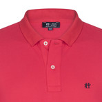 Ainsley SS Polo Shirt // Red (S)