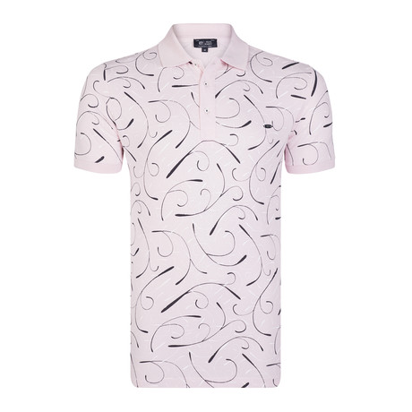 Ingram Short Sleeve Polo Shirt // Pink (XS)
