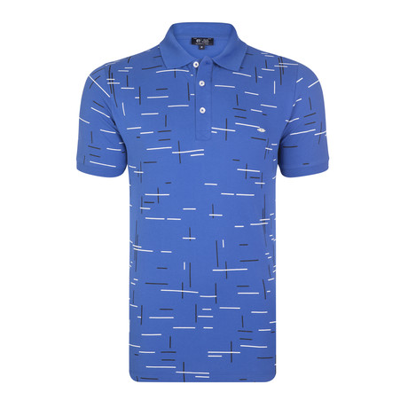 Tinsley Short Sleeve Polo Shirt // Sax (XS)