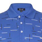 Tinsley Short Sleeve Polo Shirt // Sax (S)