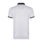 Kingsley SS Polo Shirt // Navy + Sax (XS)