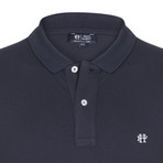 Davis Short Sleeve Polo Shirt // Navy (3XL)