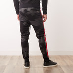 Camo Jogger Black