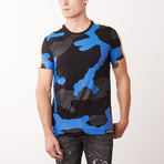 T-Shirt Camo Blue