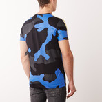 T-Shirt Camo Blue