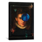 Gothic Portrait With A Blue Ball // Oleksandr Balbyshev (26"W x 40"H x 1.5"D)