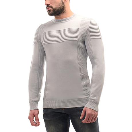 Wool Sweater // Light Gray (S)