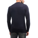 Wool Sweater // Navy (L)