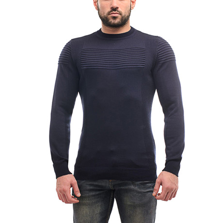 Wool Sweater // Navy (S)