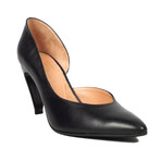 Robert Clergerie // Kross Leather Dorsay Pump Heel // Black (US: 6)