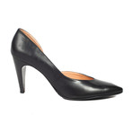 Robert Clergerie // Kross Leather Dorsay Pump Heel // Black (US: 6)