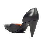 Robert Clergerie // Kross Leather Dorsay Pump Heel // Black (US: 6)