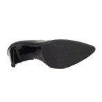 Robert Clergerie // Kross Leather Dorsay Pump Heel // Black (US: 6)