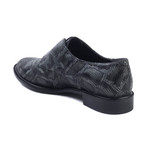 Robert Clergerie // Jam Leather Laceless Oxford // Green Reptile (US: 7.5)