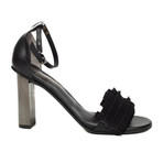 Robert Clergerie // Liare Suede Fringe Heels // Black (US: 5)