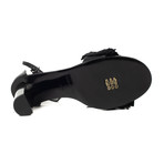 Robert Clergerie // Liare Suede Fringe Heels // Black (US: 5)