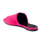 Robert Clergerie // Suede Gigy Slide Sandal // Pink (US: 6.5)
