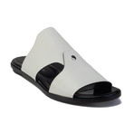 Proenza Schouler // Calf Flat Leather Mule Sandal // White (US: 7.5)