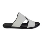 Proenza Schouler // Calf Flat Leather Mule Sandal // White (US: 7.5)