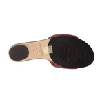 Jimmy Choo // Nanda Suede Studded Sandal Mule // Pink (US: 7.5)