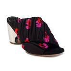 Proenza Schouler // Ikat Open Toed Mule // Black (US: 6.5)
