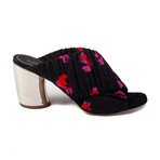 Proenza Schouler // Ikat Open Toed Mule // Black (US: 6.5)