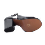 Robert Clergerie // Amam Open Toe Leather Heel // Black (US: 5)