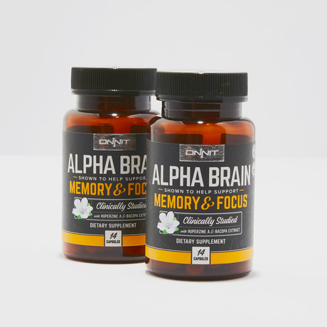 Alpha Brain // 28 Capsule Pack