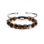 Aura Beaded Bracelet // Tiger's Eye