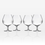 Diamond // Brandy Snifter // Set Of 4