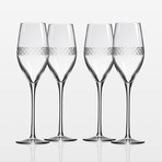 Diamond // Flute // Set Of 4