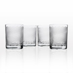 Cyclone // Double Old Fashioned // Set Of 4
