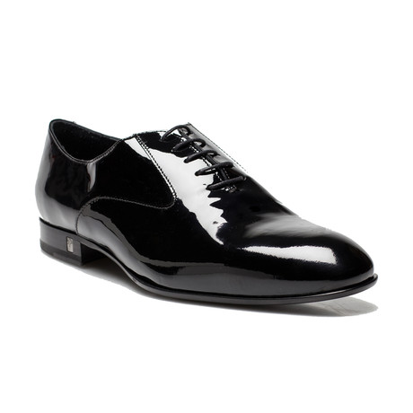 Patent Leather Oxford Lace-Up Dress Shoes // Black (US: 8) - Versace ...