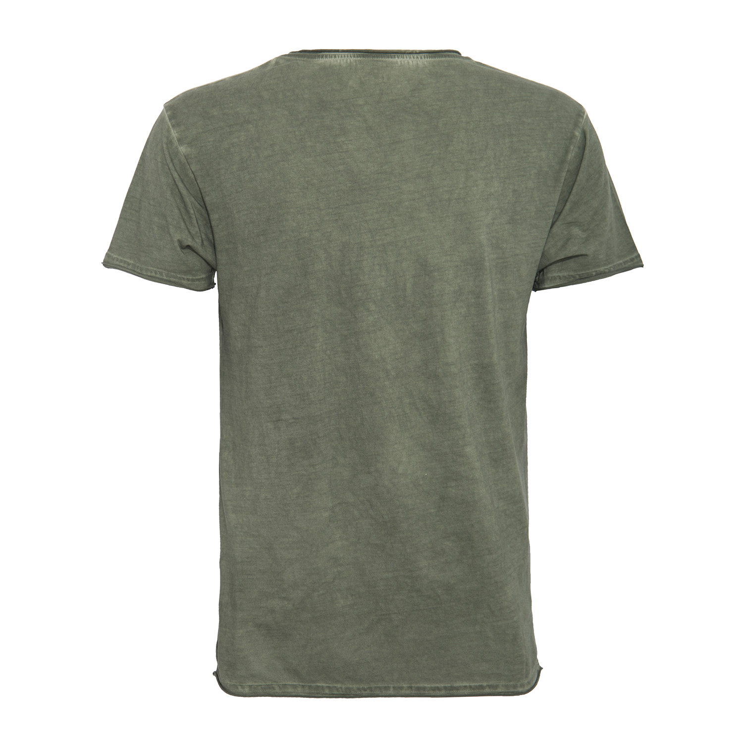 oil washed t shirt