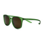 Arroyo Ecosilicone Sunglasses // Green + Brown