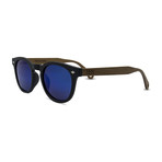 Cala Hybrid Sunglasses // Black + Blue