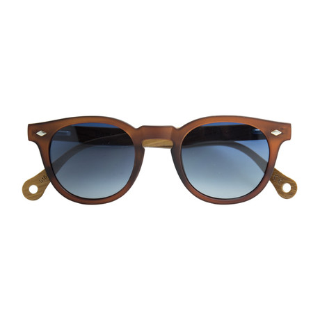 Cala Hybrid Sunglasses // Sand + Blue