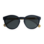 Costa Hybrid Sunglasses // Navy + Smoked