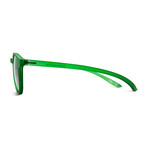 Isla Ecosilicone Sunglasses // Green + Brown