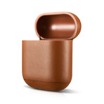 Classic Series // Leather AirPod Case (Saddle Brown)