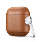 Classic Series // Leather AirPod Case (Saddle Brown)