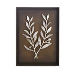 Shadow Box // Olive Branch (Natural Brass)