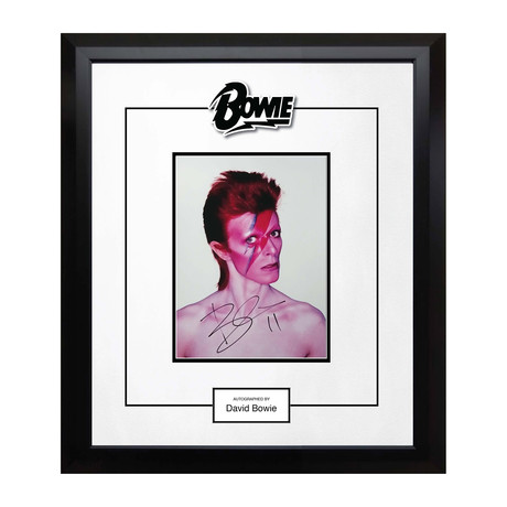Signed + Framed Artist Series // David Bowie
