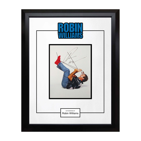 Signed + Framed Artist Series // Robin Williams