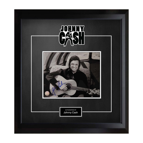 Signed + Framed Artist Series // Johnny Cash