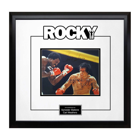 Signed + Framed Artist Series // Rocky