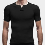 Merino Short Sleeve Baselayer // Black (XL)