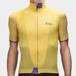 Climber's Jersey // Mulholland // Yellow + Purple (XS)